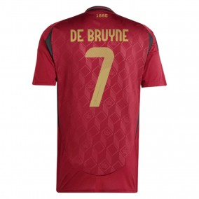 Prima Maglia De Bruyne 7 Belgio Euro 2024